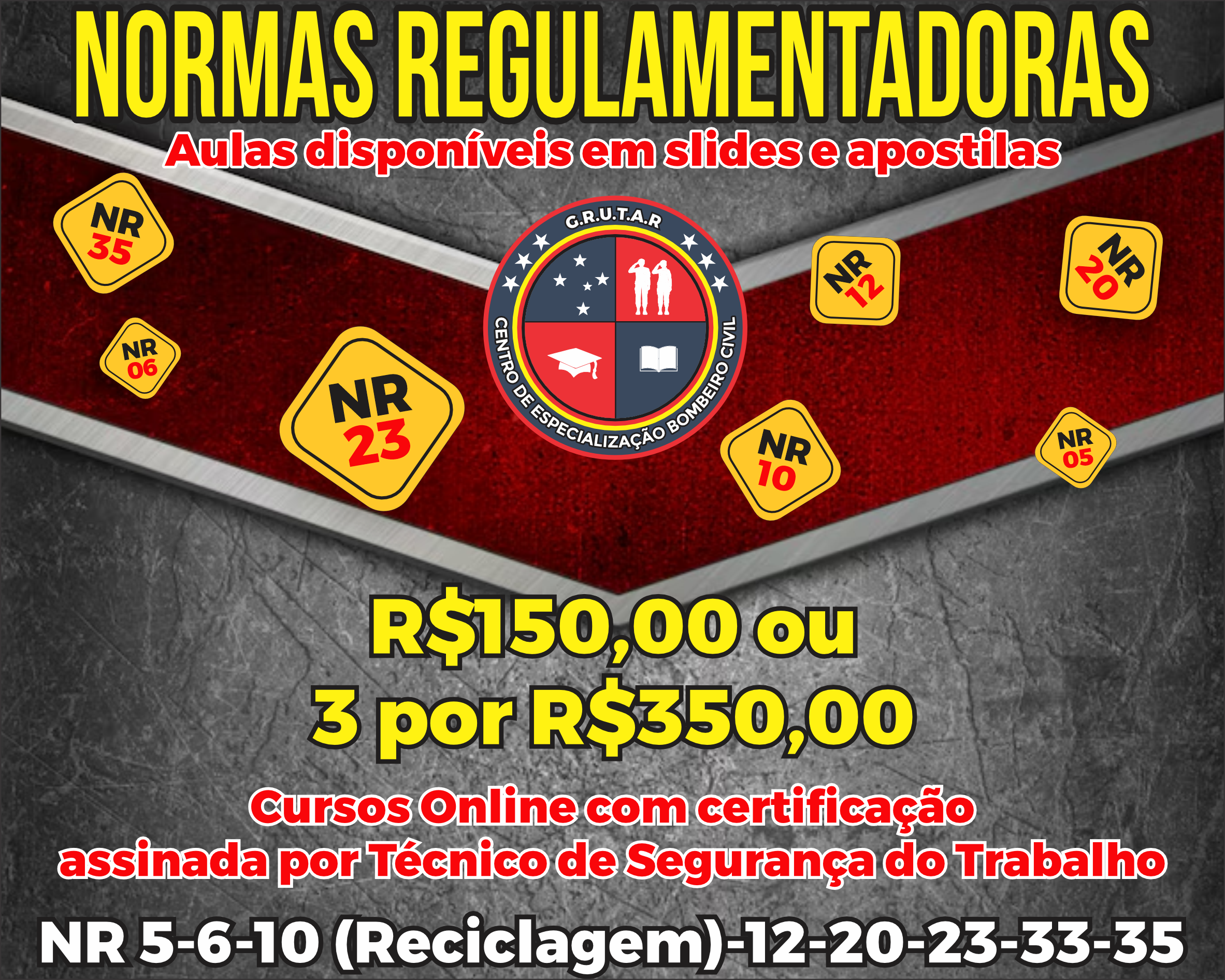 Seu filho pode ser o próximo herói.